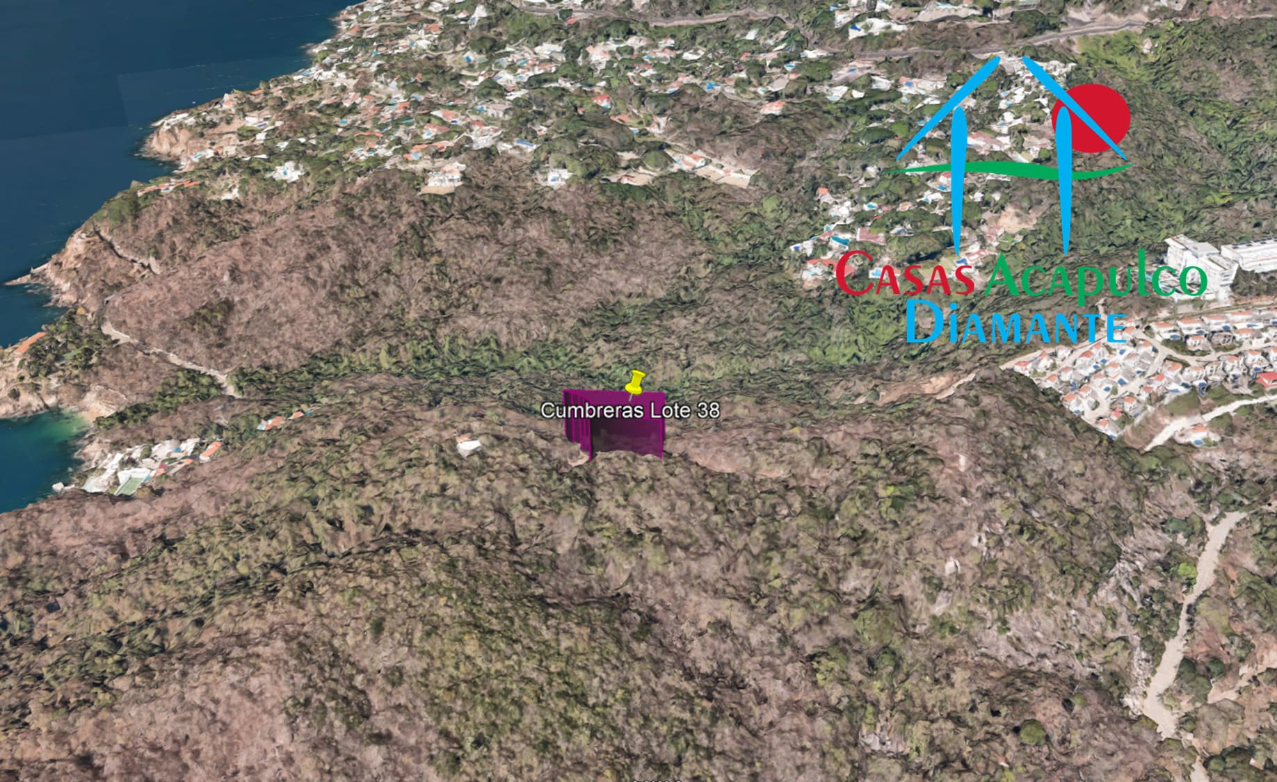Terreno Brisas del Marqués Cumbreras Lote 38 - Ubicación satelital y entorno 2